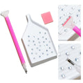Nailoria | Nail Art Strassstein-Werkzeug Set | Präzisions-Dotting Pen | Klebewachs & Ablageschale | 3-teilig