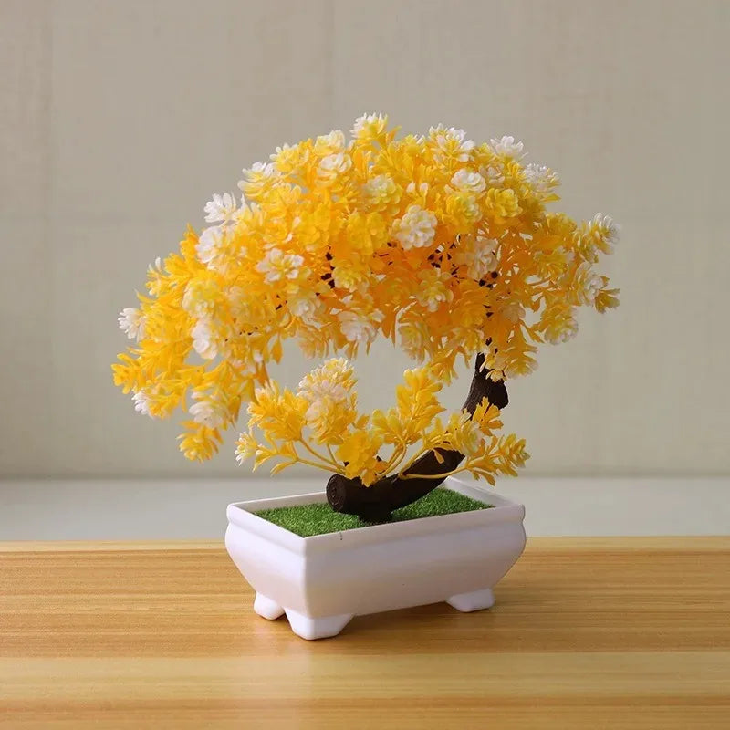 Bonsaira Künstlicher Bonsai im Topf | Realistische Deko-Pflanze | 27 x 18 cm | Pflegefrei für Tisch & Regal