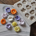 Florenza Silikon Blumenform Mini | Sonnenblume & Rose Backform | Fondant & Schokolade DIY 11 cm