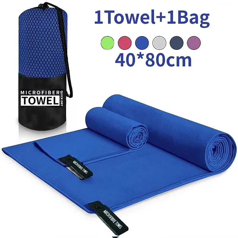 DryFlexo Schnell trocknendes Sporthandtuch | Mikrofaser | 40 x 80 cm | Fitness, Schwimmen & Camping