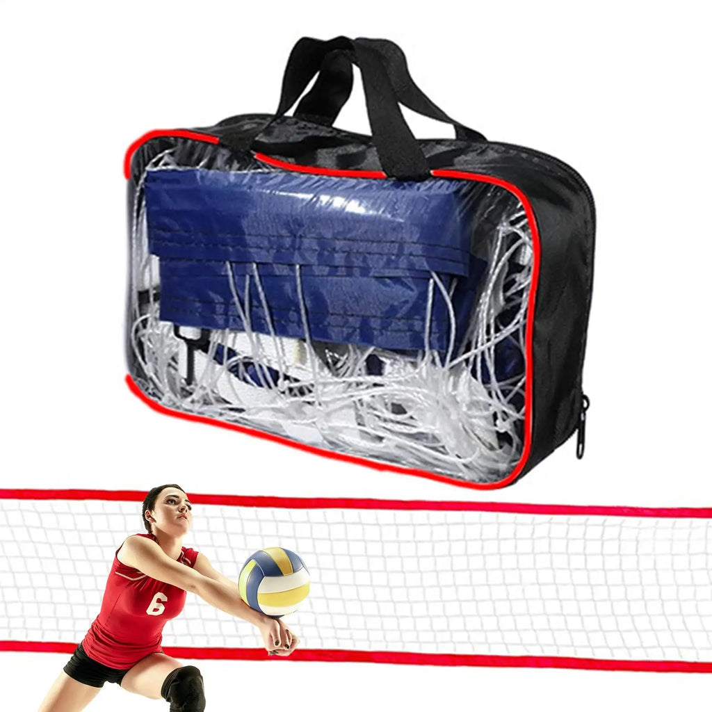 VolleySplash Aufblasbares Wasser-Volleyballnetz | Verstellbar 450–850 cm | Pool & Strandspiel für Familie & Kinder