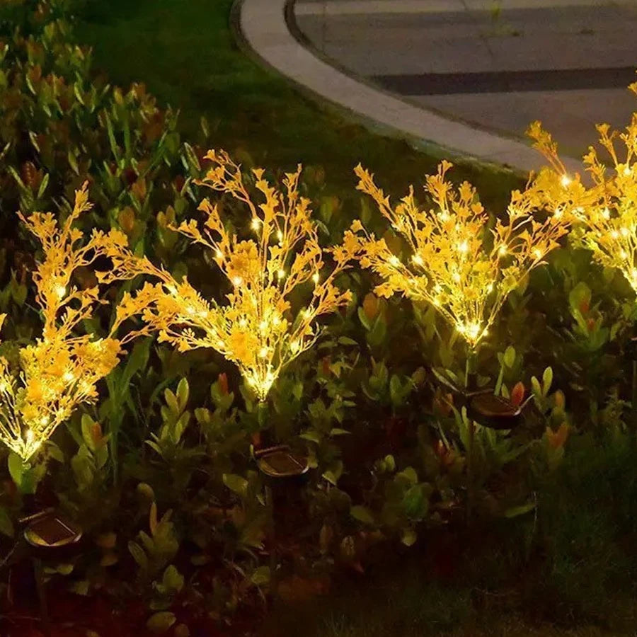 FloraGlow Rapsblumen Dekoration | Künstliche Garten- & Rasenpflanzen | Outdoor & Indoor Pflanzendeko