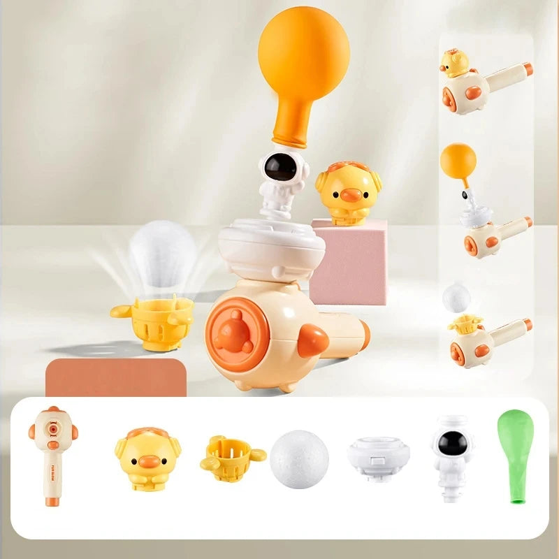 Pustolino Montessori Atemtrainer | 3-in-1 Sensorikspielzeug | Feinmotorik & Atemübungen für Kinder ab 3 Jahren