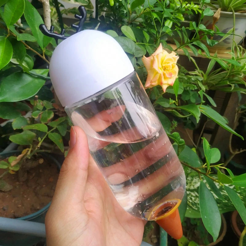HYDROPOT Automatisches Bewässerungsset 500 ml | Selbstbewässernd | Tropfbewässerung für Topfpflanzen