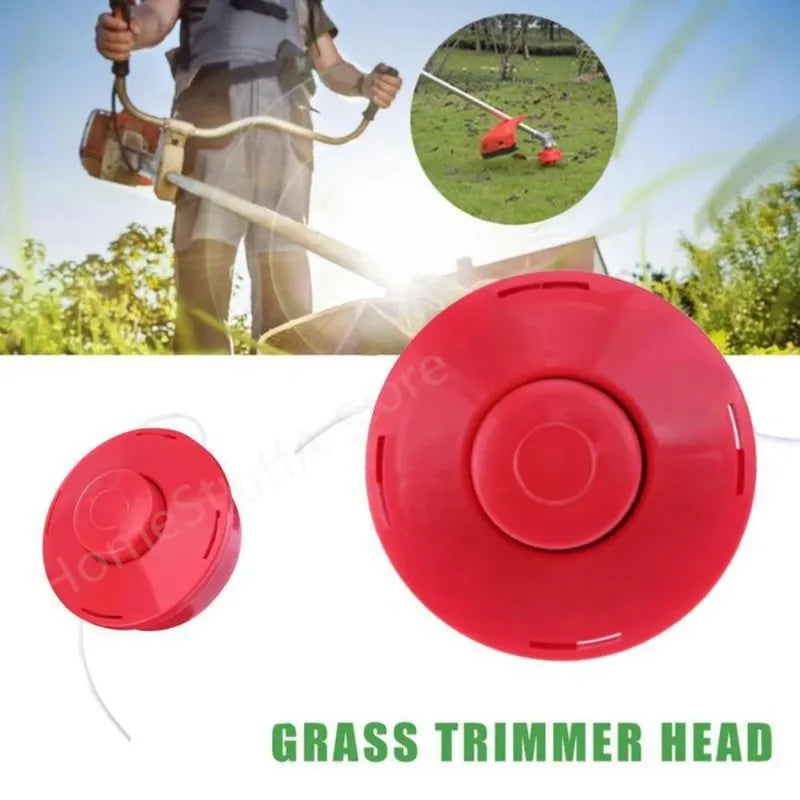 GreenCut Pro Universal-Trimmerkopf für Rasentrimmer | Ersatz für Motorsense & Gras-Schneider | Hochwertiger Kunststoff | Ø 11×7,5 cm