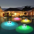 AquaLumé Solar Schwimmleuchte LED Kugel | RGB Farbwechsel | IP65 Wasserdicht | 10 cm