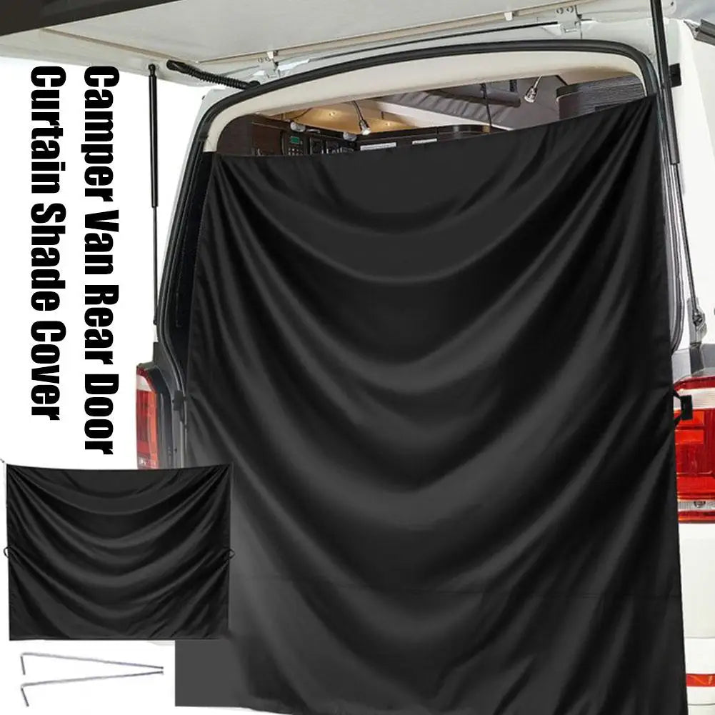 CamperShield Wohnmobil Rückwandvorhang | Wasserdicht & Sonnenblende | Sichtschutz für Camper & Vans | 180 x 230 cm