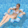Aquavivo Wasserhängematte Liege | Aufblasbar | PVC | Pool & Strand Schwimmliege