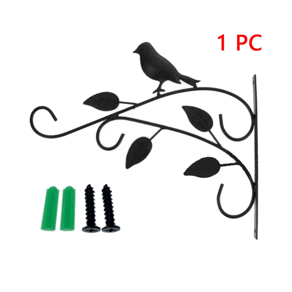 FloraHook Metall-Wandhaken für Pflanzen | Blumenampel Halter | Balkon & Garten Deko