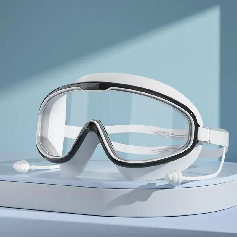 AquaVision Schwimmbrille für Erwachsene & Jugendliche | Anti-Beschlag | UV-Schutz | Weites Sichtfeld