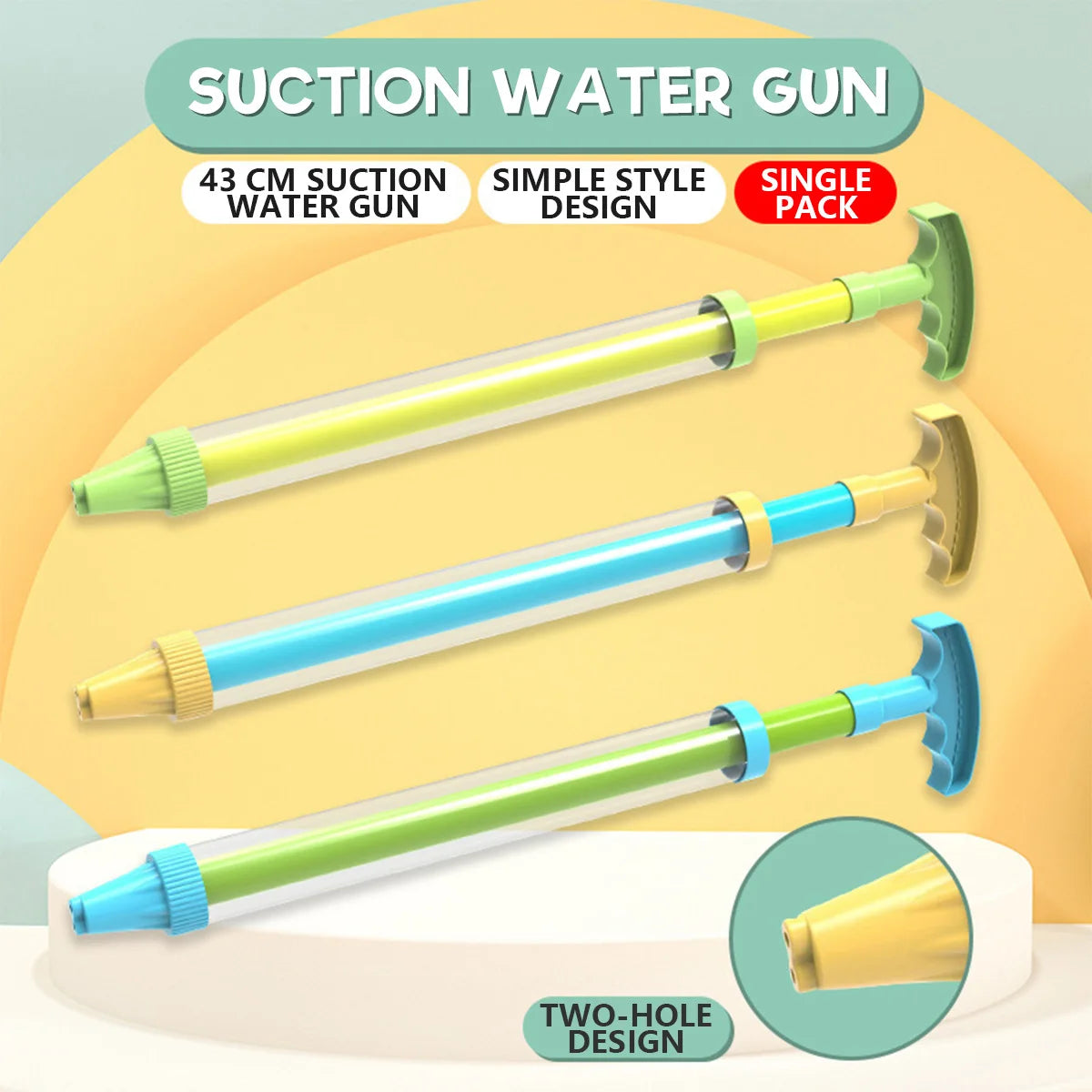 AquaBlaster Wasserpistole für Kinder | Long-Range Outdoor Spielzeug | Interaktives Sommer-Soaker-Spiel