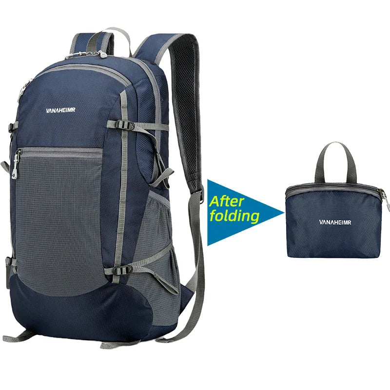 Foldable Backpack "Alpivio" | Ultralight & Compact | 18L Volume | 42x28x15 cm