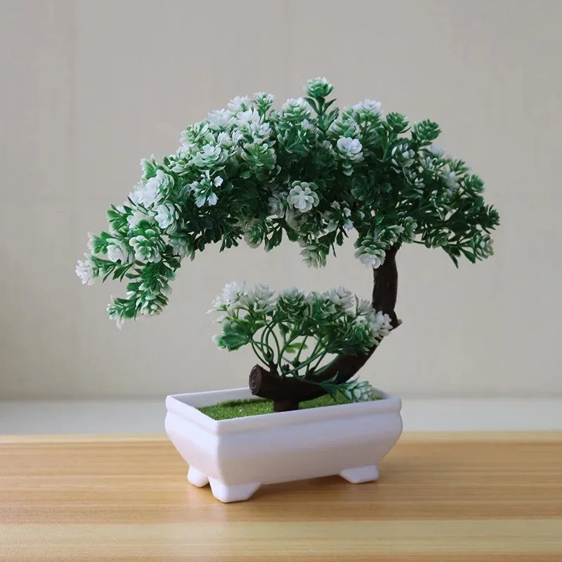 Bonsaira Künstlicher Bonsai im Topf | Realistische Deko-Pflanze | 27 x 18 cm | Pflegefrei für Tisch & Regal