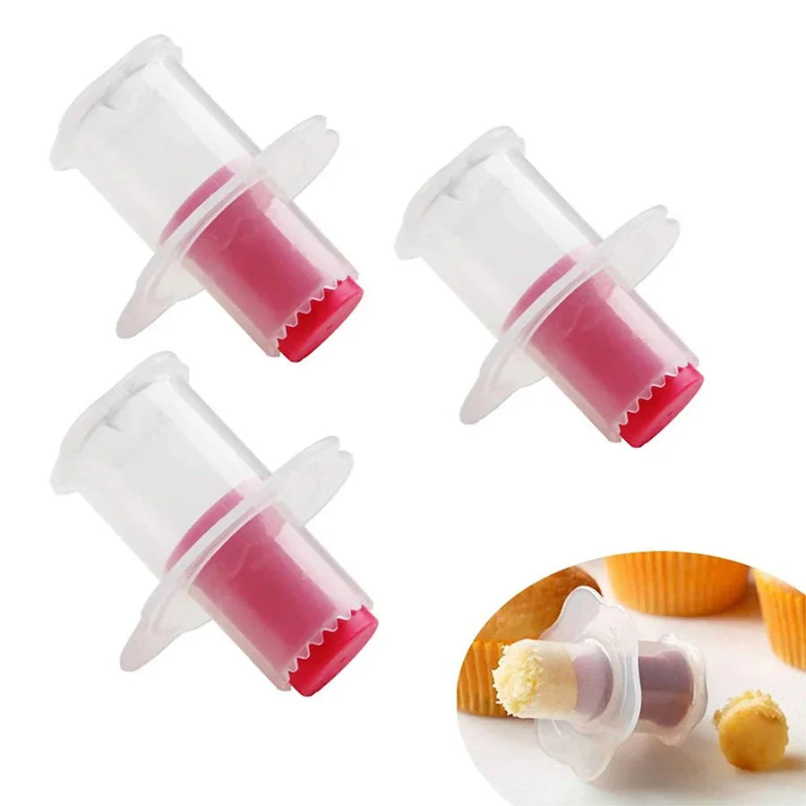 BakeFilla Cupcake Ausstecher & Entkerner | 5,3 × 5,3 × 6 cm | Für Muffins & Dekoration