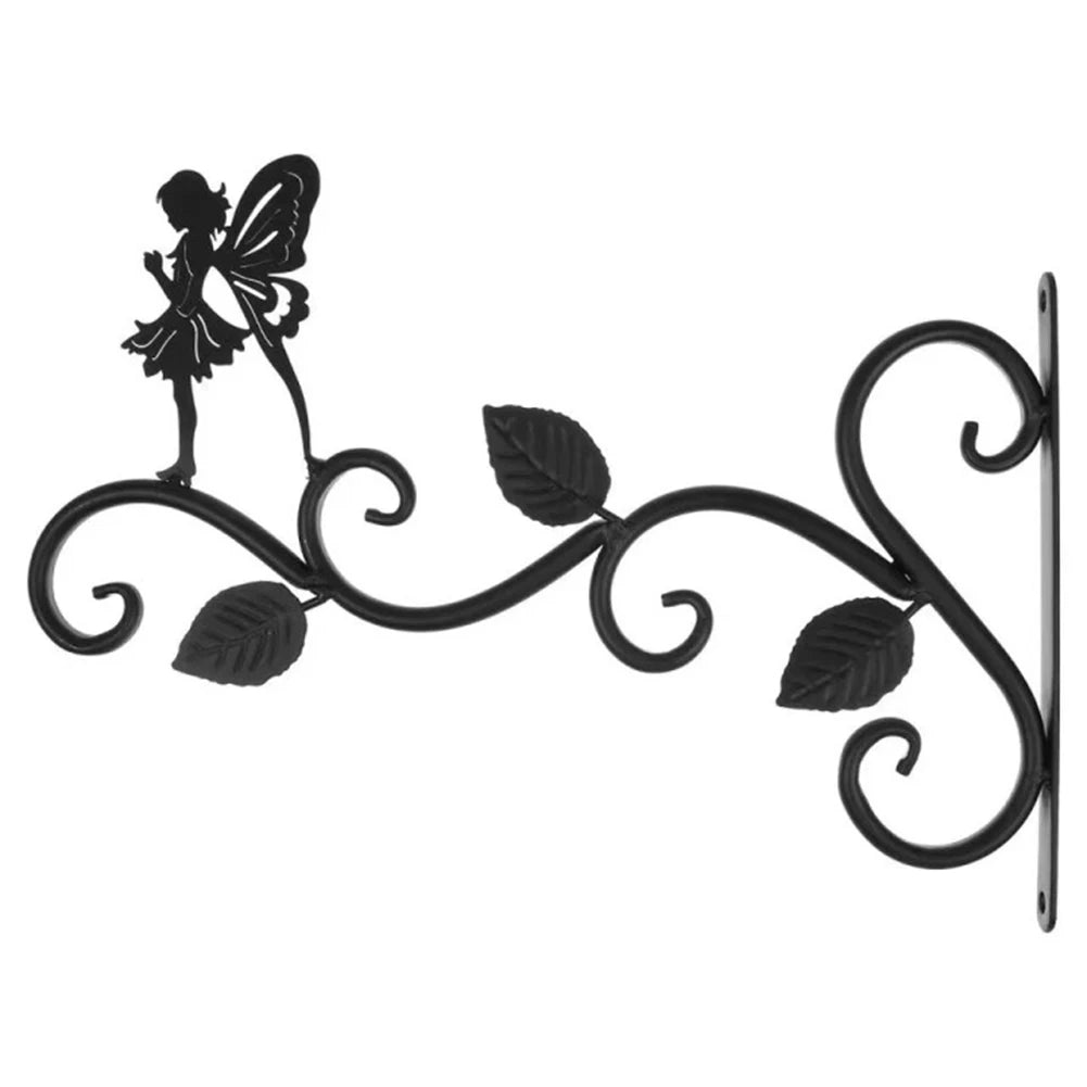 FloraHook Metall-Wandhaken für Pflanzen | Blumenampel Halter | Balkon & Garten Deko