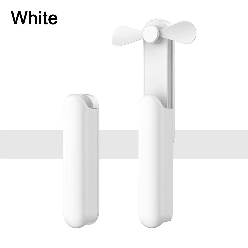 AeroBreeze USB Mini-Ventilator | Wiederaufladbar & Tragbar | Handlich & Klappbar