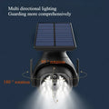 Securea Solar Wandleuchte mit Bewegungsmelder | LED Sicherheitslicht Kamera Design | IP65 Outdoor Lampe