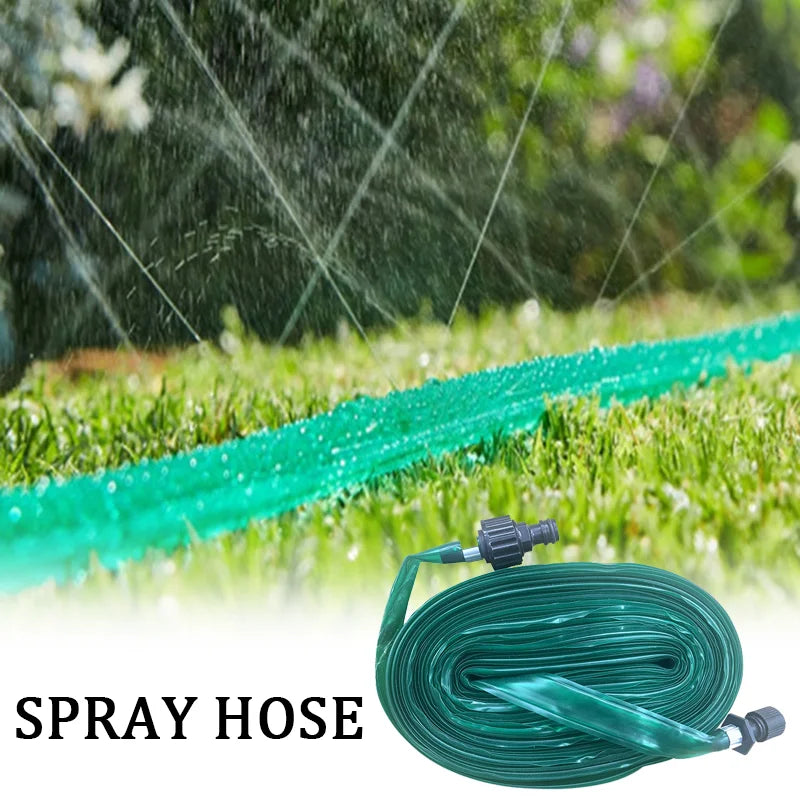 AquaMist Mikro-Sprinkler Schlauch | Tropfbewässerung | Garten & Rasen | Kühlender Sprühnebel