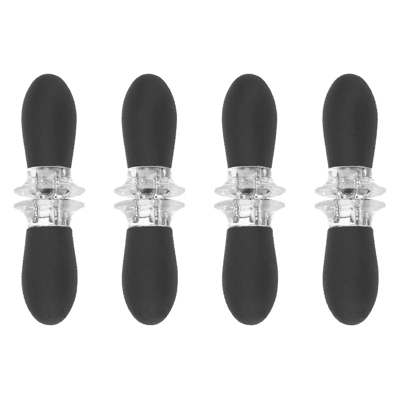 EmberGabel Maisgabeln Edelstahl Set | BBQ Halter für Maiskolben | 4 Paare Grillspieße