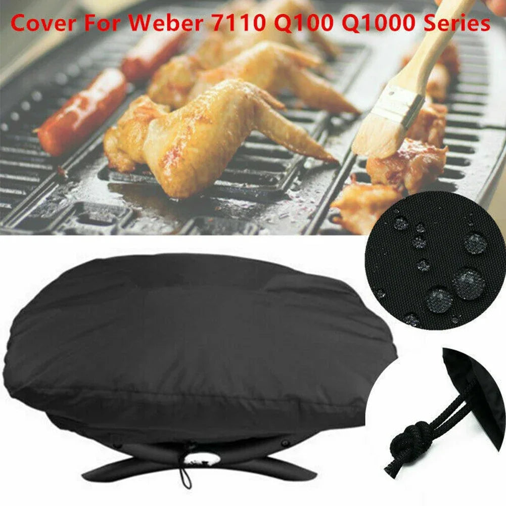 GrillGuard ProCover Grillabdeckung 67,1 x 44 x 32 cm | Wasserdicht | Windfest | Polyester