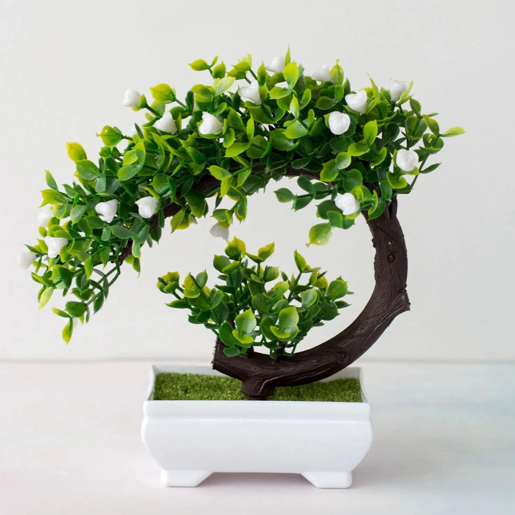 Bonsaira Künstlicher Bonsai im Topf | Realistische Deko-Pflanze | 27 x 18 cm | Pflegefrei für Tisch & Regal