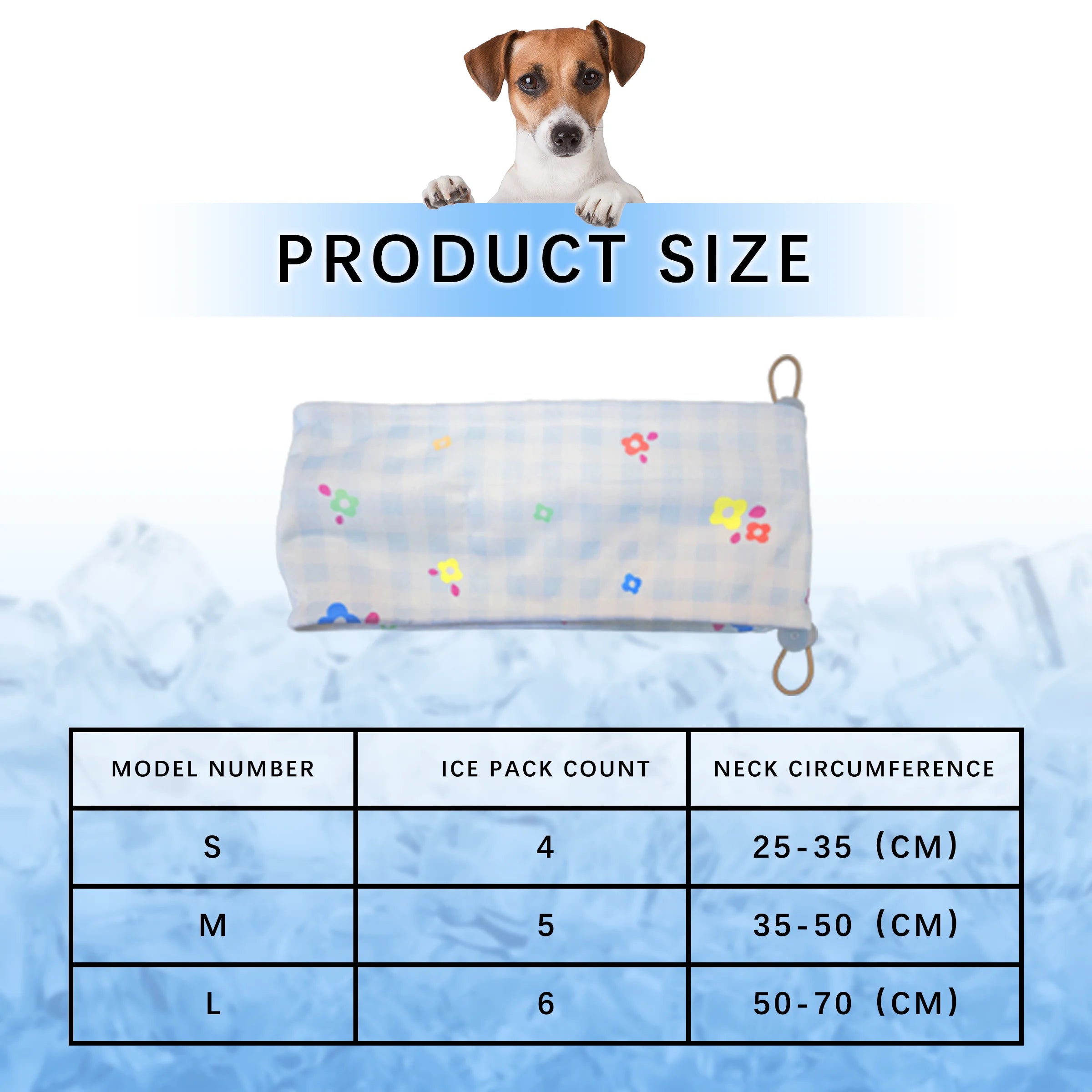 FrostTail | Kühlendes Haustier-Halstuch | Kühlhalsband für Hunde & Katzen | Atmungsaktives Sommer-Bandana