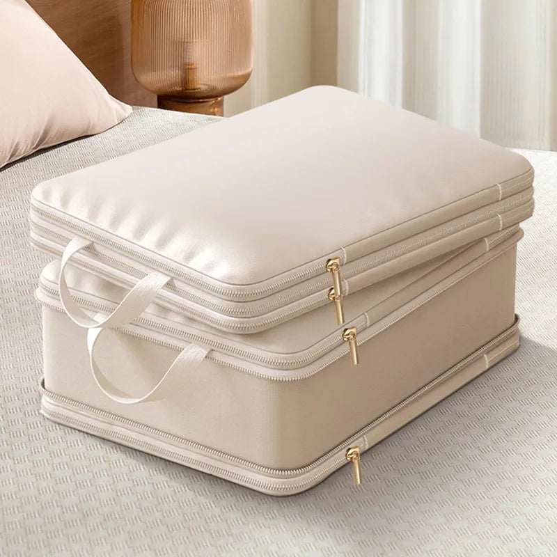 PackSleek | Kompressions-Reisebeutel für Kleidung – wasserdichte Reise-Organizer-Tasche für Koffer, Jacken, Wäsche und mehr