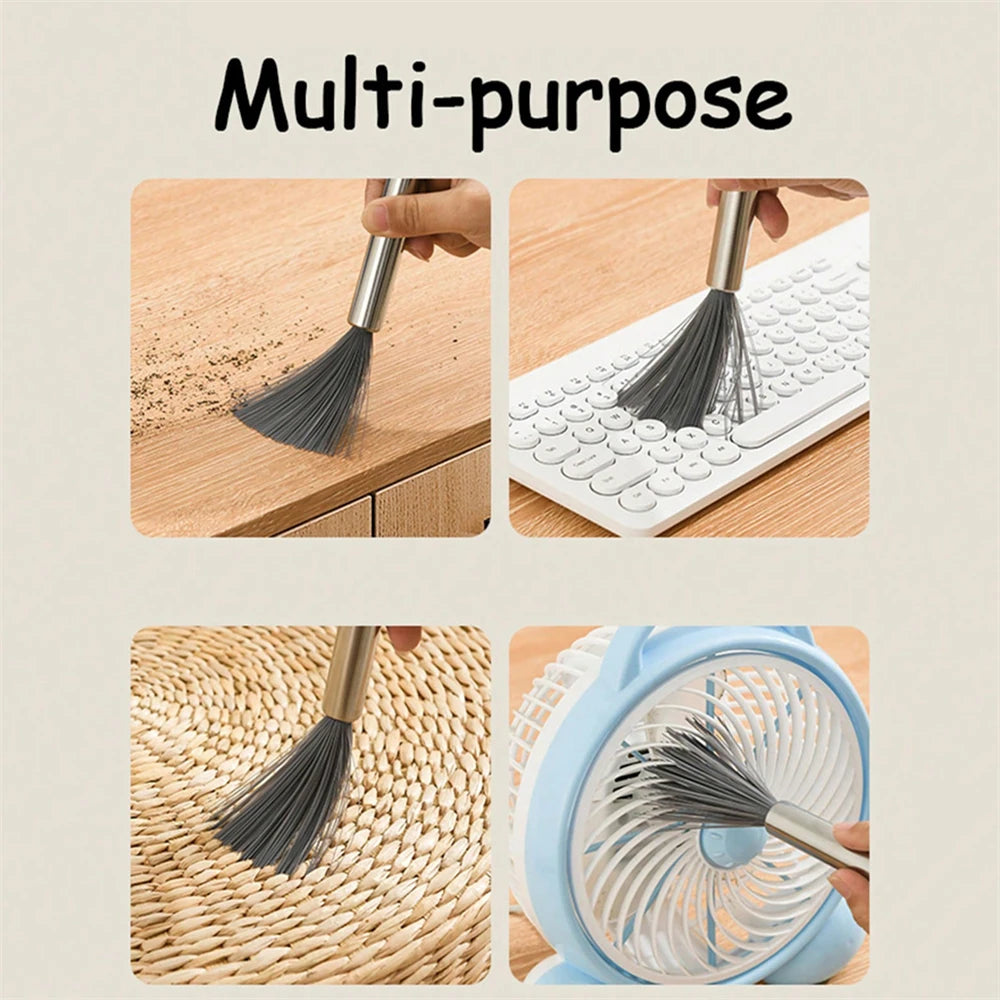 Cleanvaro Topfreiniger Bürsten Set | Edelstahl-Spülbürste | Lange Stahlgriffe | Für Töpfe & Pfannen | 2 Stück