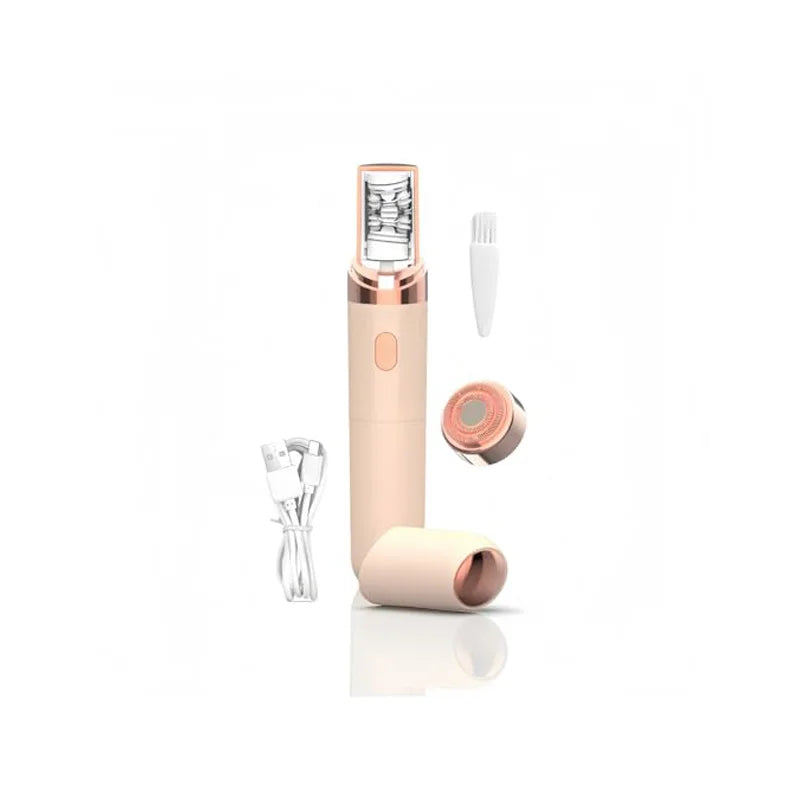 Velmira | Damen Gesichtsepilierer 2-in-1 | Kabelloser Augenbrauen- & Haartrimmer | Wasserdicht