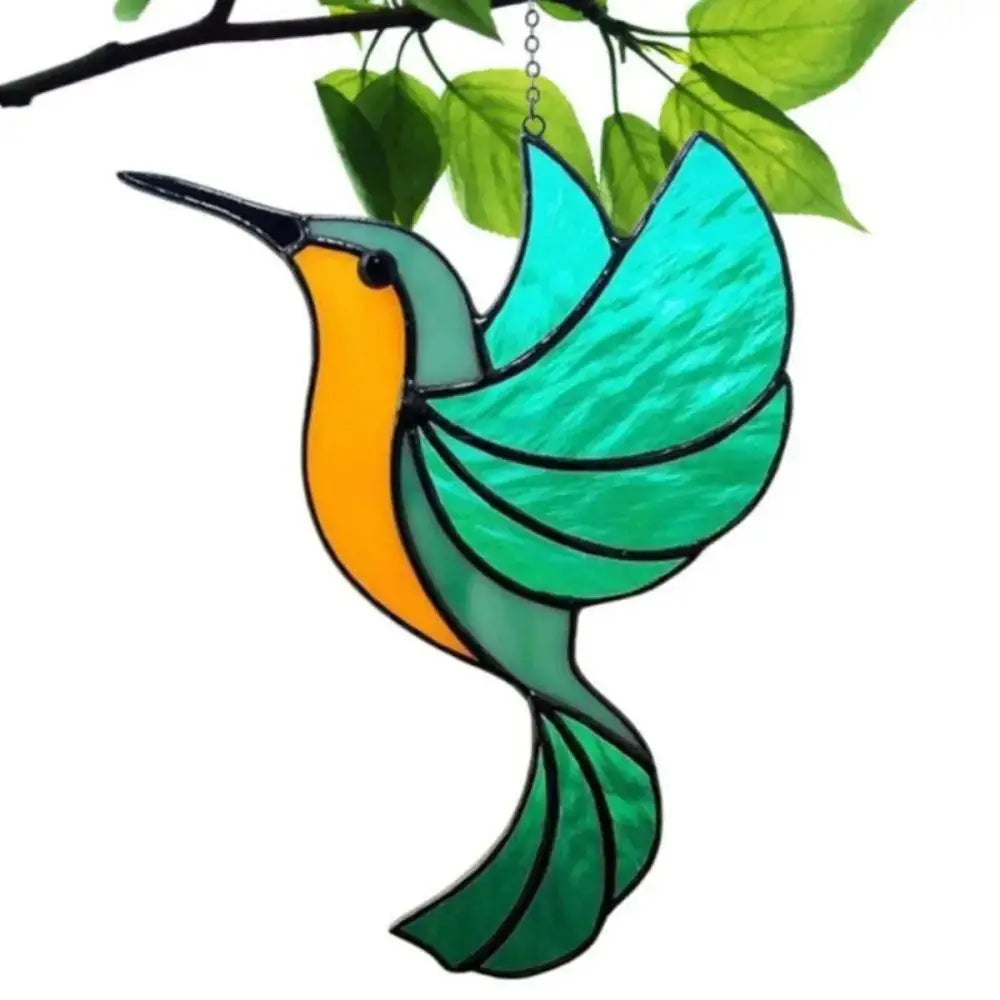 ColibriLuma Kolibri Fensterhänger | Acryl Suncatcher | 8 cm | Bunt | Garten Deko