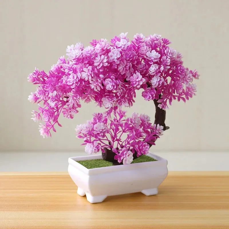 Bonsaira Künstlicher Bonsai im Topf | Realistische Deko-Pflanze | 27 x 18 cm | Pflegefrei für Tisch & Regal