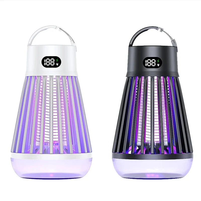 BugAway Elektrischer Mückenvernichter UV-Licht | USB Fliegen- & Insektenfalle | 2000mAh | Leise & Tragbar | Innen & Außen