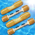 FloatFun Aufblasbares Pool-Kanu | Wasser-Spielzeug mit Paddel | Kinder & Familien