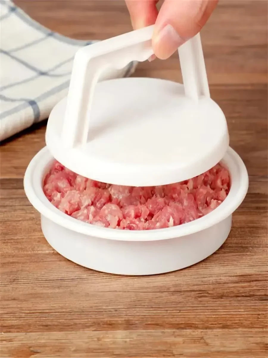 GrillForma | Hamburgerpresse | Burgerpresse aus PP-Kunststoff | Perfekte Patties | 13,1 x 10,7 x 4 cm