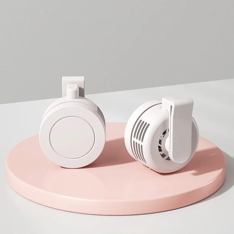BreezeClip Mini Fan | USB Rechargeable & Quiet | Bladeless | Clips onto Shirt, Belt, or Neck