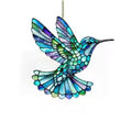ColibriLuma Kolibri Fensterhänger | Acryl Suncatcher | 8 cm | Bunt | Garten Deko