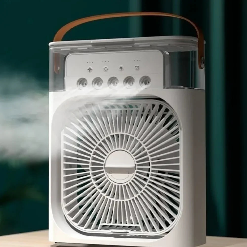 Air Cooler BrisaAir | 3-Speed Fan & Humidifier | With Timer & LED Light | 600ml Tank