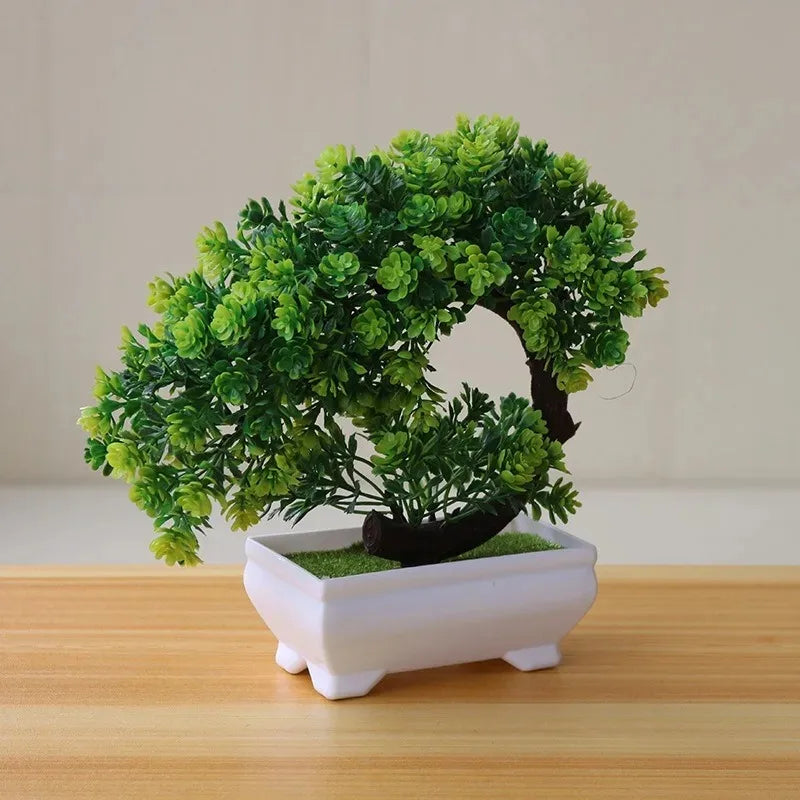 Bonsaira Künstlicher Bonsai im Topf | Realistische Deko-Pflanze | 27 x 18 cm | Pflegefrei für Tisch & Regal
