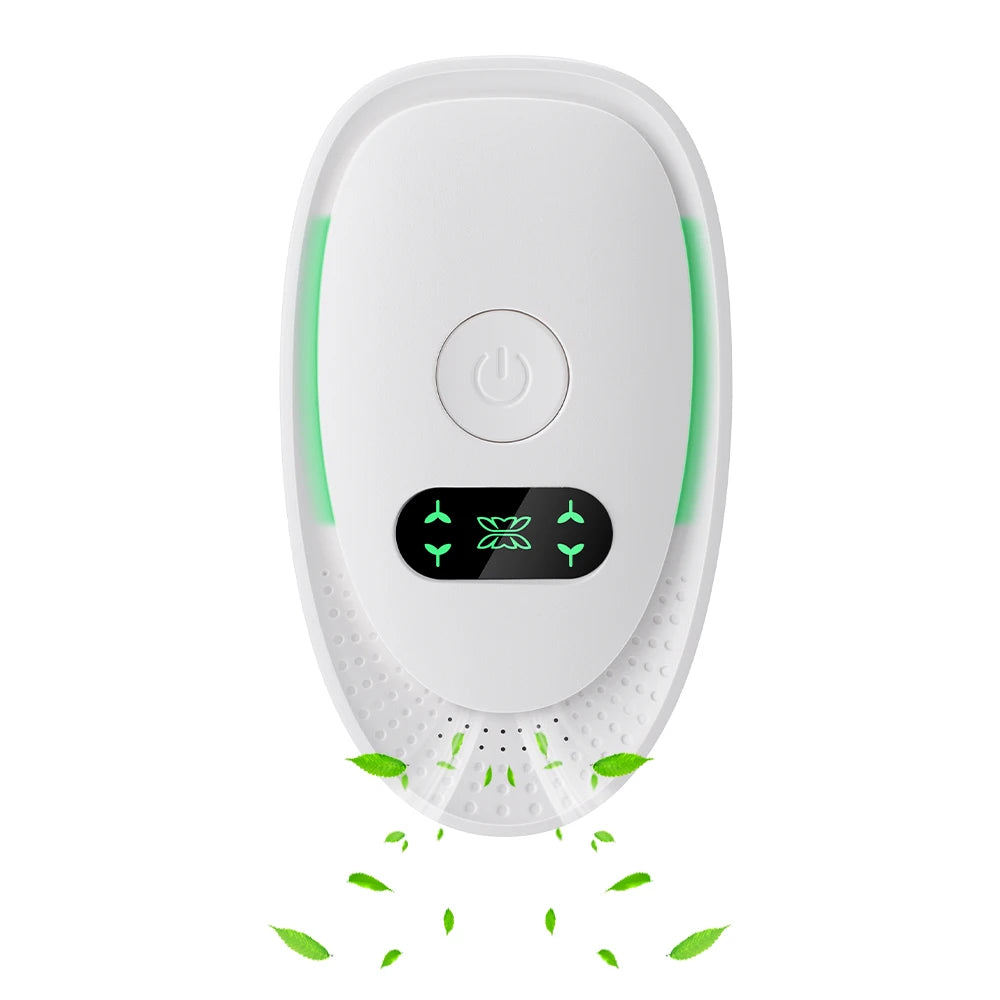 Ionara Mini Luftreiniger | Negative-Ionen Ionisator Plug-in | Geräuscharmer Luftreiniger ohne Filter | Für Schlafzimmer & Bad