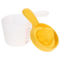 Citrosa Zitruspresse Manuell | Ergonomischer Handentsafter | Schnelle Saftgewinnung | BPA-freier Kunststoff | 18,5 cm