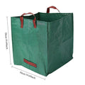 Grünora | Gartenabfallsack | Stichfester Wiederverwendbarer Laub- und Rasensack | 60 L / 125 L
