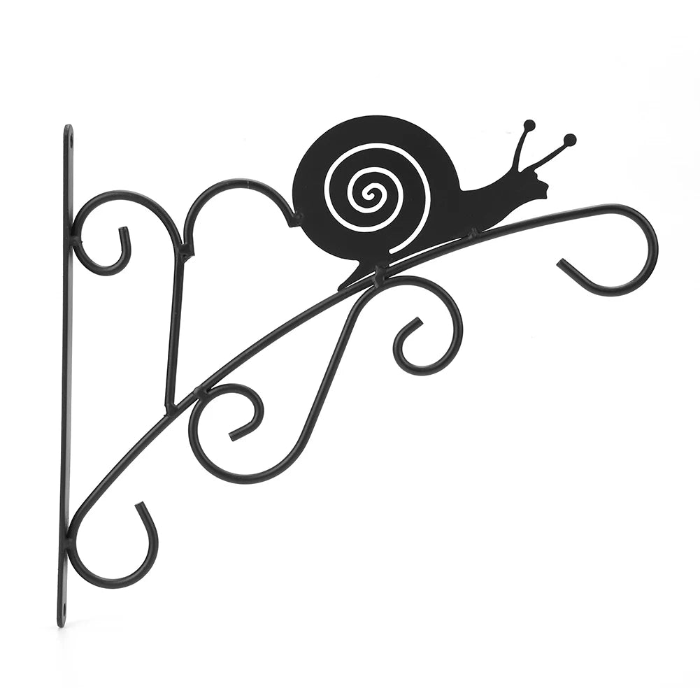 FloraHook Metall-Wandhaken für Pflanzen | Blumenampel Halter | Balkon & Garten Deko