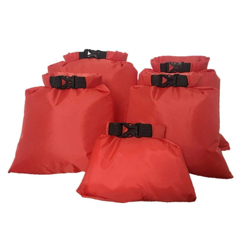Dry Bag Set Sealon | Waterproof & Sandproof | Set of 5 (1.5L–6L) | For Travel, Beach & Outdoor