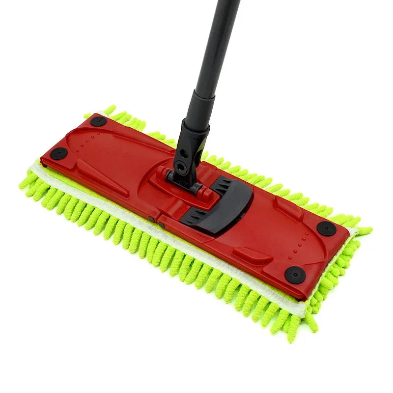 CleanSoft | Mikrofaser-Wischbezug | Schnell trocknend | Waschbar & Wiederverwendbar | Ersatzbezug für Flachwischer