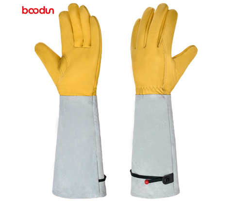 Garden Gloves FLORAHAND | Thorn-Resistant & Breathable | Long Rose Gloves for Women | 1 Pair