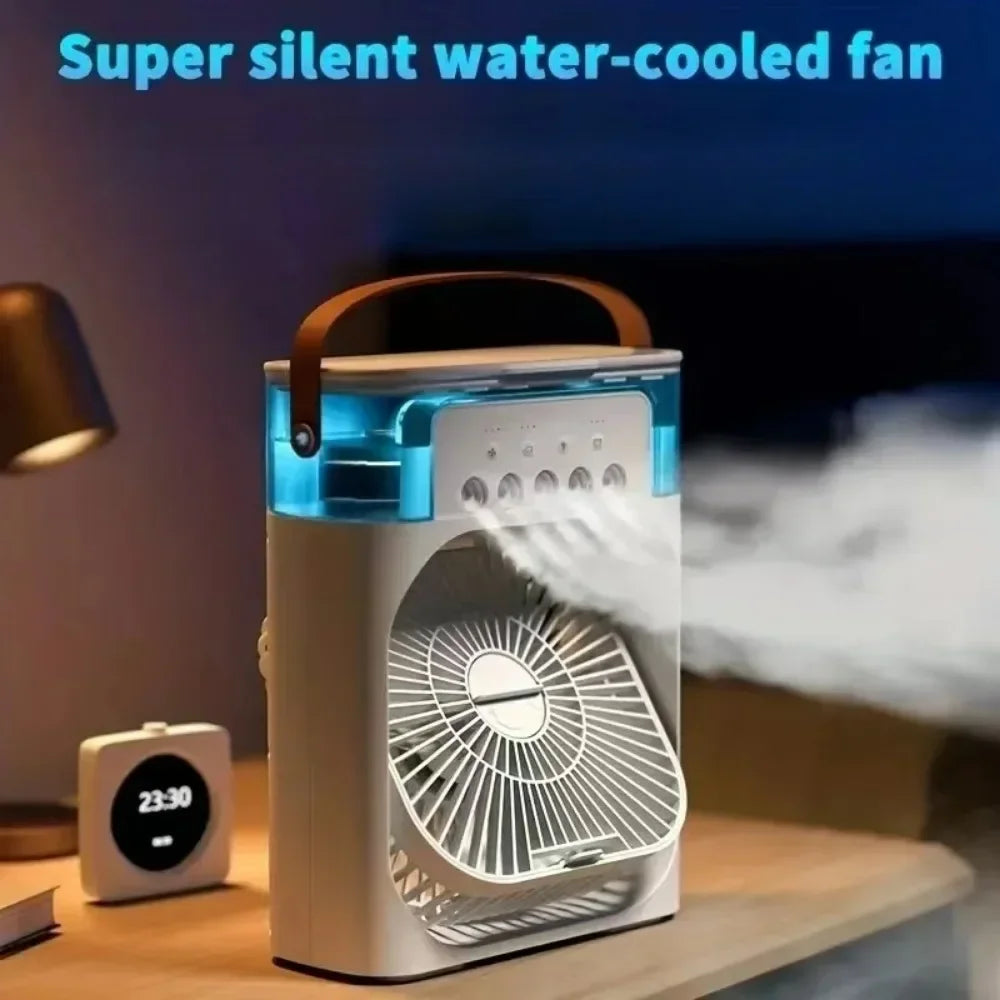 Air Cooler BrisaAir | 3-Speed Fan & Humidifier | With Timer & LED Light | 600ml Tank