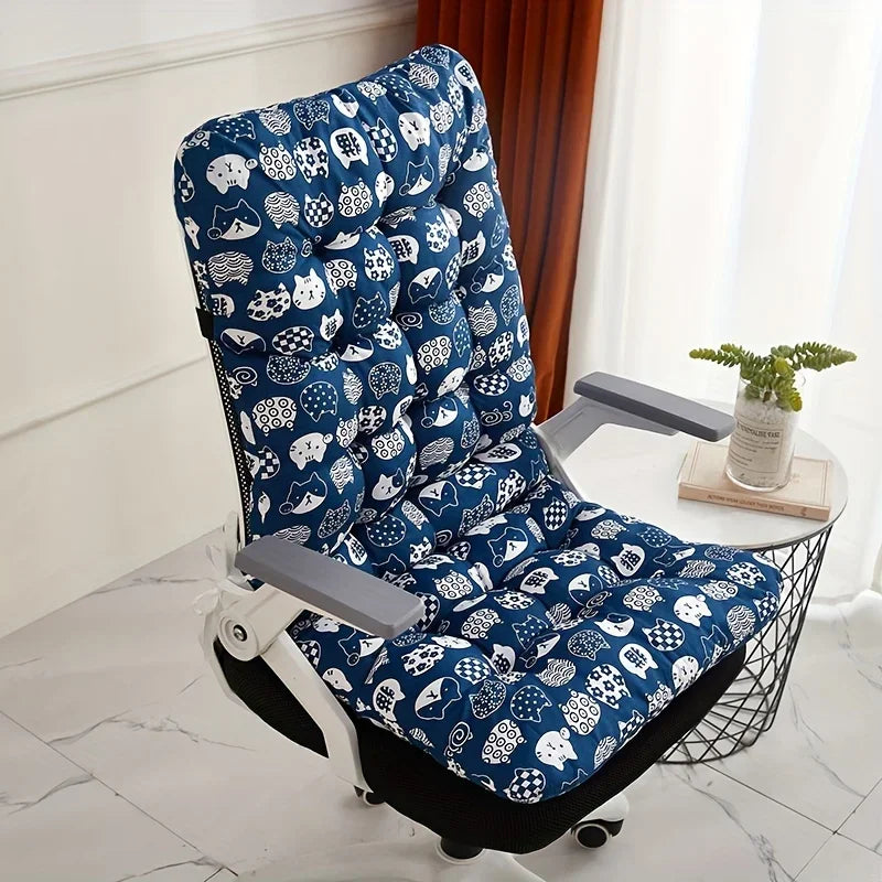ErgoLivia | Ergonomic Seat Cushion with Back Support | Comfort & Posture Correction | For Office, Home & Car