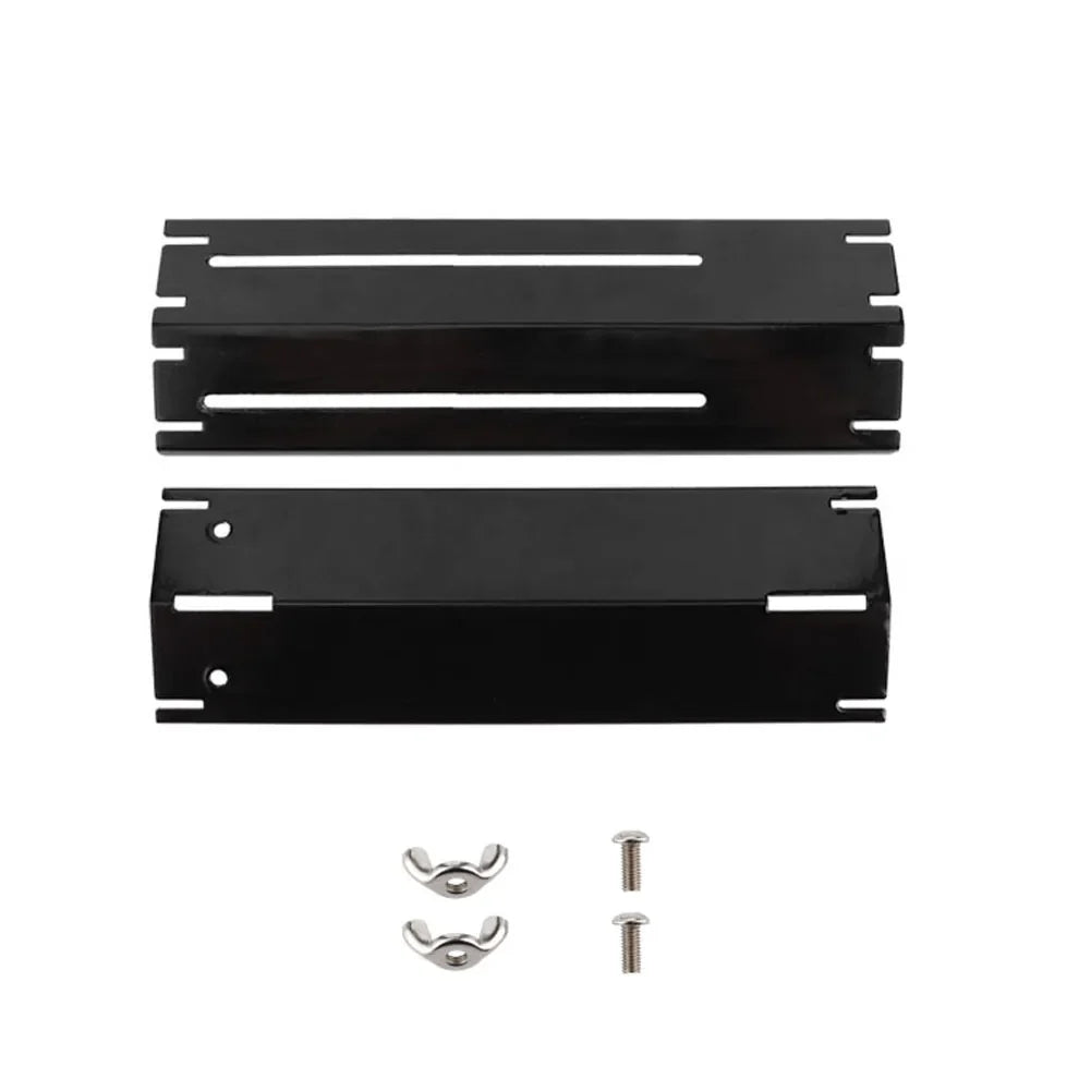 Grill Shield Adjustable Heat Shield for Gas Grills | Replacement Enamel Thermoplates | 2/4 Pair Set | Universally Adjustable 30–56 cm