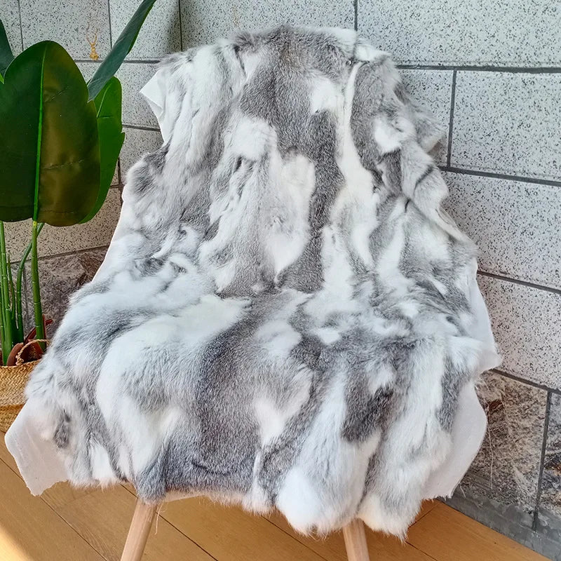 Imitation Rabbit Fur | Soft & Natural | 100x50 cm | Handmade