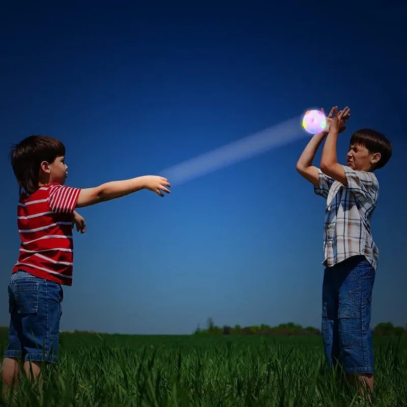 Dog Toy GlowPaw Ball | LED Light Ball | Elastic & Bite-Resistant | For Dogs, Cats & Children